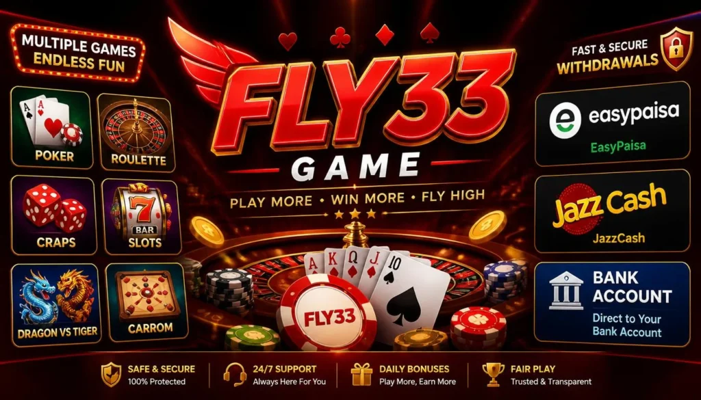 Fly33 Game Features