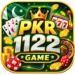 PKR1122 Game landscape banner featuring casino-style games, mobile gaming interface, and payment options