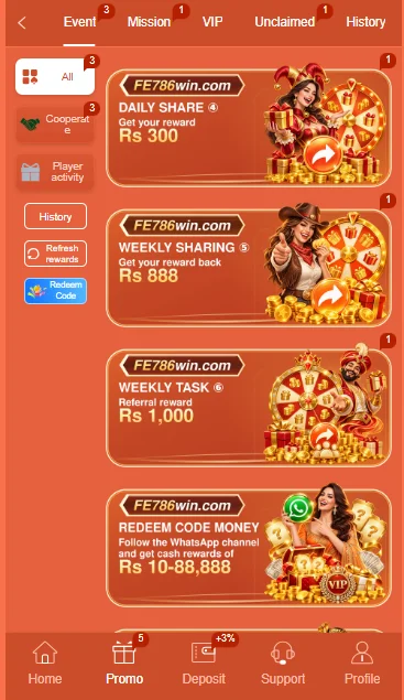 FE786WIN Promo