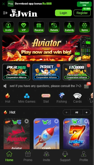 JJWin Game Login
